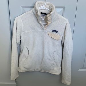 Patagonia white pull over